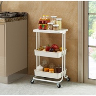 Premuim Kitchen Trolley with Table top Side Table Coffee table with Wheels