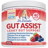 Gut Assist - Leaky Gut Repair Supplement Powder - Glutamine, Arabinogalactan, Licorice Root -