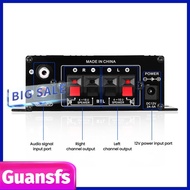 Guansfs-my AK270 Mini Stereo Amplifier  2 Channel Home Audio Power System Mixer Sound Amp Receiver f
