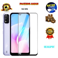 Tempered Glass Itel A26 Full Cover / Full Screen Protector Anti-Scratch