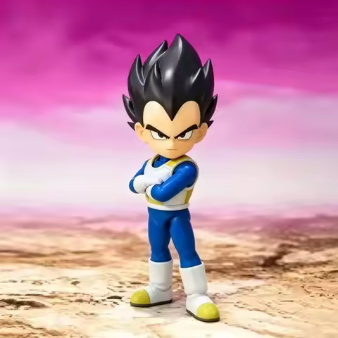 Brand new in stock Bandai genuine SHF DragonBall Mini Vegeta manual model assembly toys collection o