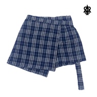 MOKUSEI Moon Project Plaid Skirt Short - Skort ; Aiko