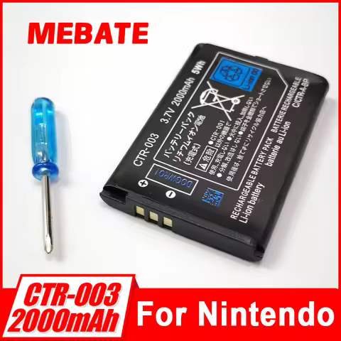 2000mAh 3.7v CTR-003 For Nintendo 2DS NEW XL Battery CTR-003 For Nintendo 3DS N3DS Gamepad Controlle