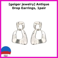 [geiger jewelry] Antique Drop Earrings, 1pair / Korean Antique Earrings / Elegant Design / 100% Genu