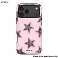 Y2K Dual-Layer Shockproof Phone Case, Glossy Design, Vibrant Colors, Compatible With IPhone 17/16/15