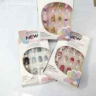 Fake Nails Set Cute Character Fashion Nails