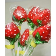 Lollipop Gula-gula Candy Sweets Honey Strawberry Cameron Highlands 草莓糖果