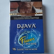 ROKOK DJAVA FLAVOR BLUE BERRY 16'S SKM -1 SLOP =10 BUNGKUS -ROKO MURAH