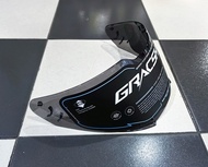 VISOR SMOKE/ RAINBOW FOR GRACSHAW G9200 FULL FACE DOUBLE VISOR GRANDIO ON X ON / SPEEDBEAST