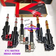 Suspension Shock Depan Tabung Ktc 405mm NMAX OLD NMAX NEW Suspension Shock Depan Tabung Rebound Akti