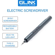 Glink Precision Electric Screwdriver Set 28 in 1 with Rechargable Battery, Type-C Charging