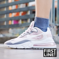 Nike Air Max 270 Running Shoes Sports Leisure Training Max270 Jogging Shoes Thick Bottom White Gray Male Female Sneakers