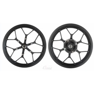 HONDA RS150 SPORT RIM SET 100% ORIGINAL FRONT AND REAR GREY