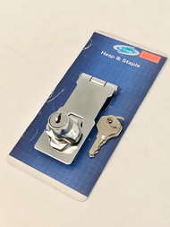 St Guchi Hasp & Staple Lock For Cabinet Cupboard Lock