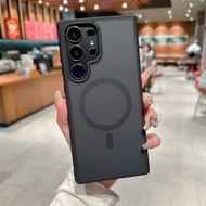 Case A07 A17 5G A06 A56 A36 A16 A55 A26 เคส แม่เหล็ก ชาร์จได้ สำหรับ SAMSUNG S25 S25Ultra S22 S21 S2