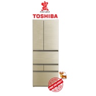 TOSHIBA GR-RM631WE-PGX(A6) 588L IVORY GOLD MULTI DOOR BOTTOM FREEZER