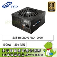 FSP 全漢 HYDRO G PRO 1000W (金牌/ATX3.0/PCIe 5.0/全模組/全日系/十年保固)