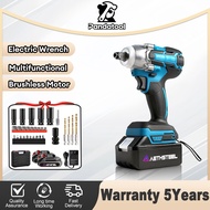 Pandatool Powerful Brushless Electric Wrench 21V 400NM Multi-Functional Impact Wrench With LED Light