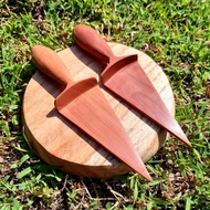 Cake spoon - Wooden spoon Cake spreading spoon