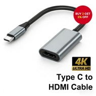 USB-C To 4K  HDMI Adapter USB 3.1 Type C Converter for MacBook Laptop Tablet HDTV