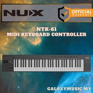 NUX NTK-61 MIDI Keyboard Controller - 61 Kyes ( NTK 61 NTK61 )