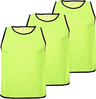 Cawila Set of 3 training bibs for children, marking shirt for sports and leisure such as football an
