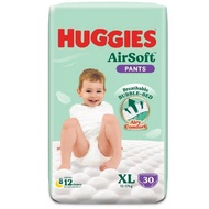 HUGGIES AirSoft Pants Diapers XL 30s