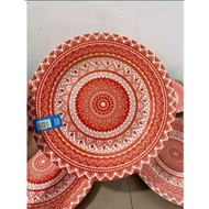 MOROCCAN PLATE 6PCS 9INCHES (CERAMIC)