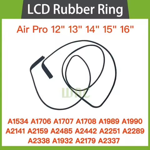 New LCD Screen Rubber Middle Frame Bezel Ring For Macbook Air 13" A1466 A1369 A1465 A1370 A1534 A193