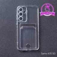 Samsung A35 5g Samsung A55 5g Clear Card Case Card Slot Case Clear Samsung A35 5g Samsung A55 5g