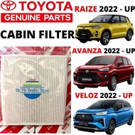 CABIN FILTER FOR TOYOTA AVANZA / TOYOTA VELOZ / TOYOTA RAIZE 2022- Up 87139-0K060 / 87139-0N010
