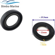2X Boat Motor Oil Seal 93101-22M60 Marine for Yamaha Parsun Outboard F25HP 30HP 40HP Boat 2 4 stroke
