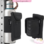 LANFYGOODSS Water Bottle Sleeve, Waterproof Gym Accessories Water Bottle Pockets, Elastic Universal 