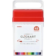ชุดสี Clickart ปากกาหมึกซึม48สี (WYSS22-48C-IWK (พร้อมยางลบ)/WYSS22-48C-N) 1ชุด