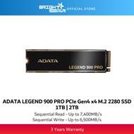 ADATA LEGEND 900 PRO PCIe Gen4x4 SSD - 1TB/2TB