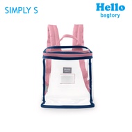 百寶袋王HELLO Backy童袋系列背包/ 小/ 草莓x深藍