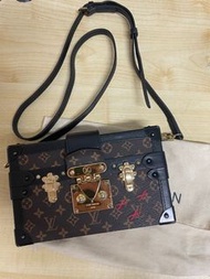 可陪驗 Louis Vuitton Lv Monogram Petite Malle 手袋