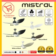 🔥Free Basic Installation! 🔥 Mistral 46" D'Fan Ceiling Fan Space 46 with Remote Control