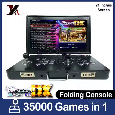 2026 Pandora Arcade Box Video Game Console 35000 in 1 Folding Foldable Mini Arcade Game Machine Cabi