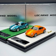 LM LOCARNO 1/64 Porsche 964 Coupe Singer Resin Diecast Car Model Toy Birthday Gift