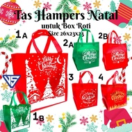 Christmas Hampers Bag for Bread Box Rice Box Size 26x23x23cm for box size 23x23cm