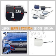 Front Tow Cover for 21-23 Mercedes Benz EQE W295 EQE300 EQE350 EQE450 EQE43 EQE53 AMG 4MATIC Hook EY