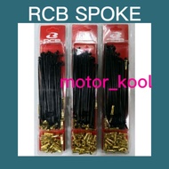 Spoke Black RCB SPOKES 157/184/150/120/172/163/180
