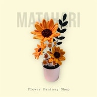 Bunga Dawai Matahari Untuk Deko Rumah