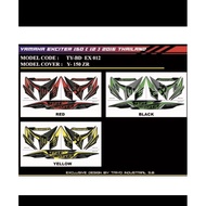 Y15 Sticker Exciter Thai 150 Red Yellow Green