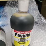 POVIDIN/UNIDINE Povidone iodine cuci luka KUCING ANJING CAT DOG 500ml