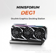 MINISFORUM DEG1 Oculink Graphics Card Docking Station Support Up to RTX-4090&RX-7900XTX For UM890/88