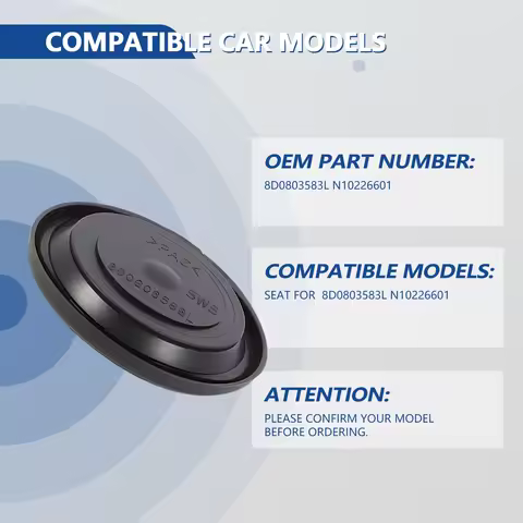 10pcs 40mm Lid Clips Protective Strip Plug 8D0803583L for Vw Amarok Beetle Bora Golf Jetta Polo Rabb