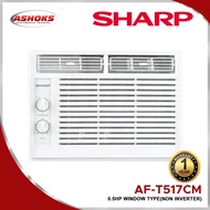 Sharp Aircon non inverter 0.5HP Window Type Manual Control Air Conditioner AF-T517CM