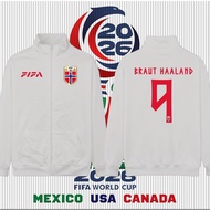 Erling Braut Haaland Norway No.9 jersey football coat 05 M-3XL